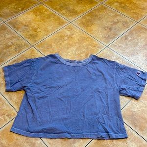 champion cropped tshirt